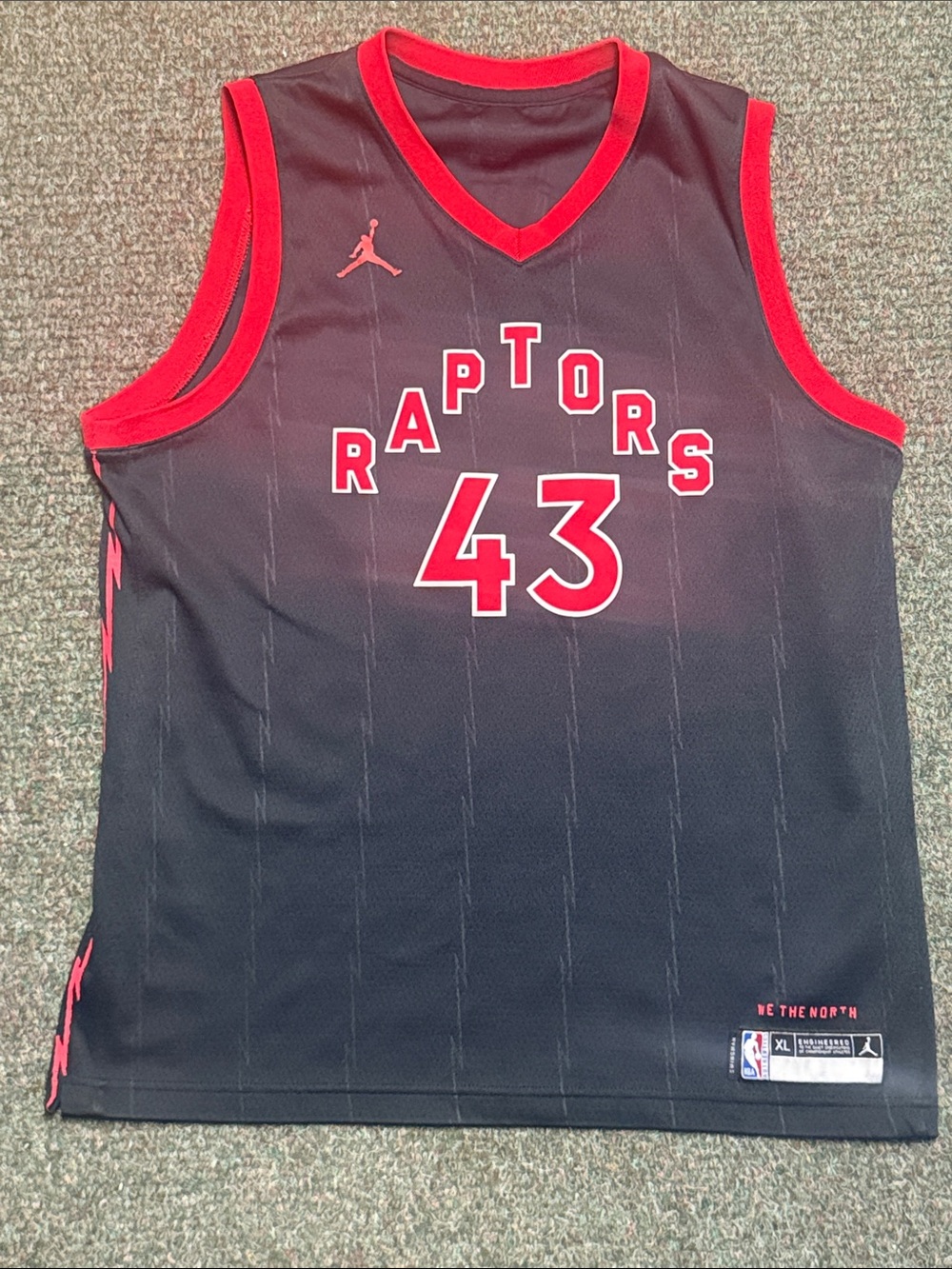 NBA Pascal Siakam 43 Toronto Raptors Swingman Jersey